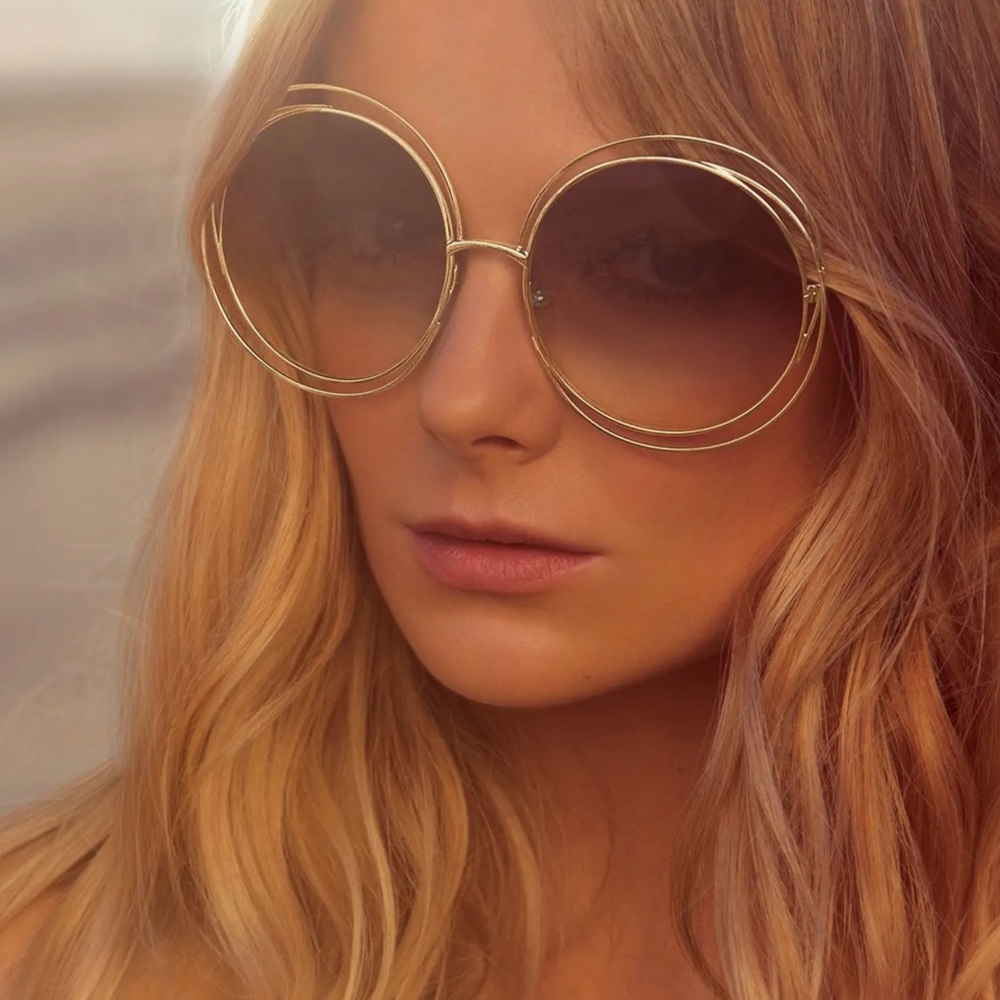 Chloé~62MM 13106004 Oversized Sunglasses